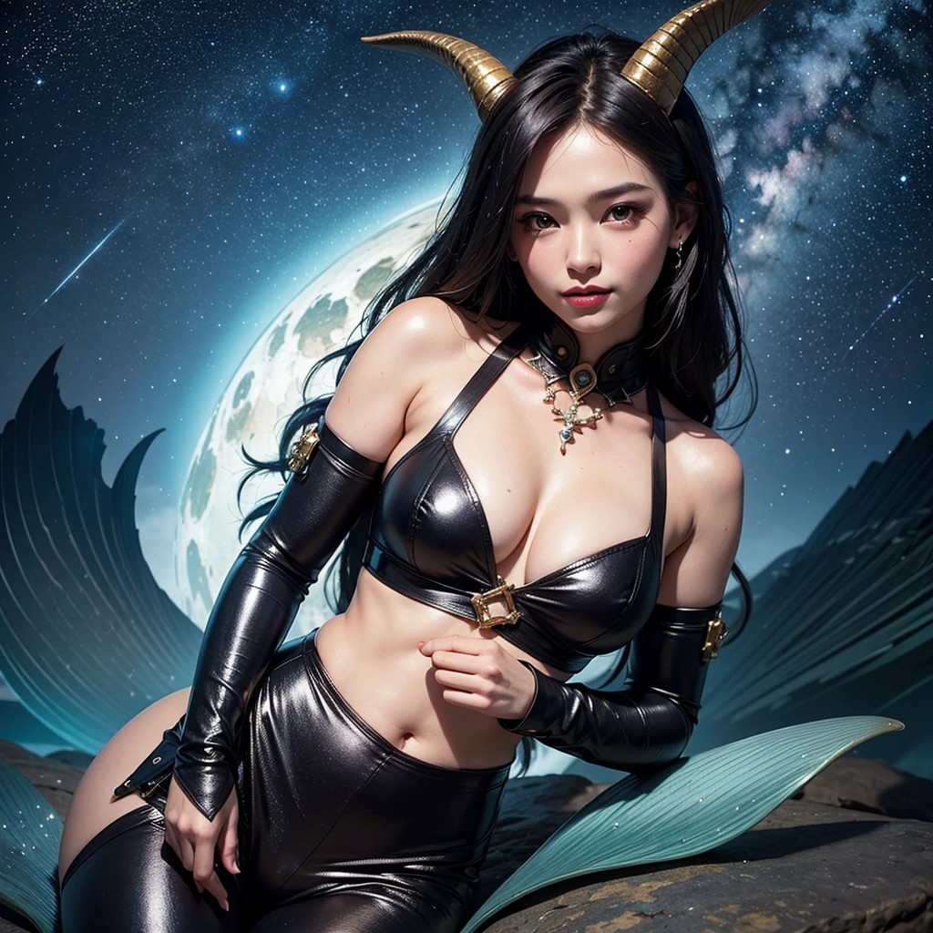 Absurd resolution, high resolution, (masterpiece: 1.4), super detailed, Depict an 18-year-old water dragon girl radiating allure. long, flowing, colorful blue hair cascading down her beautiful body. captivating eyes, naked body. beautiful body, blue tail, Capture her in a full-body composition that highlights both her dragon essence and irresistible charm. blue hair, long hair, slighy tan. illustration, naked, two legs, carrying a spear ready for battle