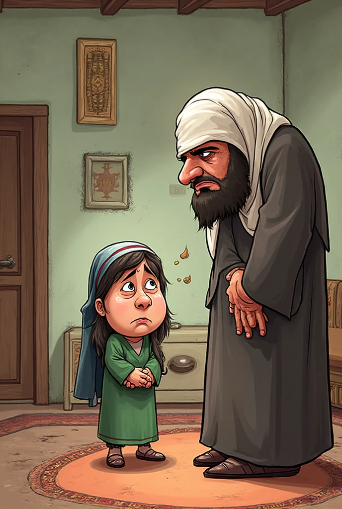 Pale skin kurdish woman in straight tight tied hijab  shoulder  arm    necklace bracelet 