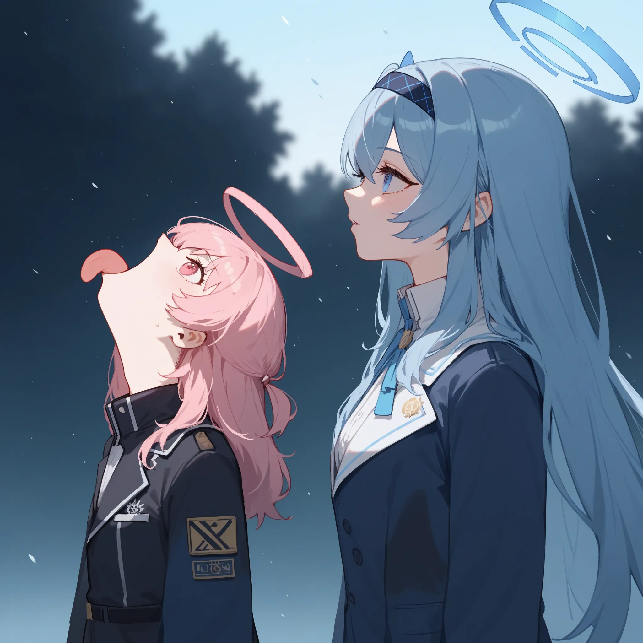 悟空とベジータの雨のミーム