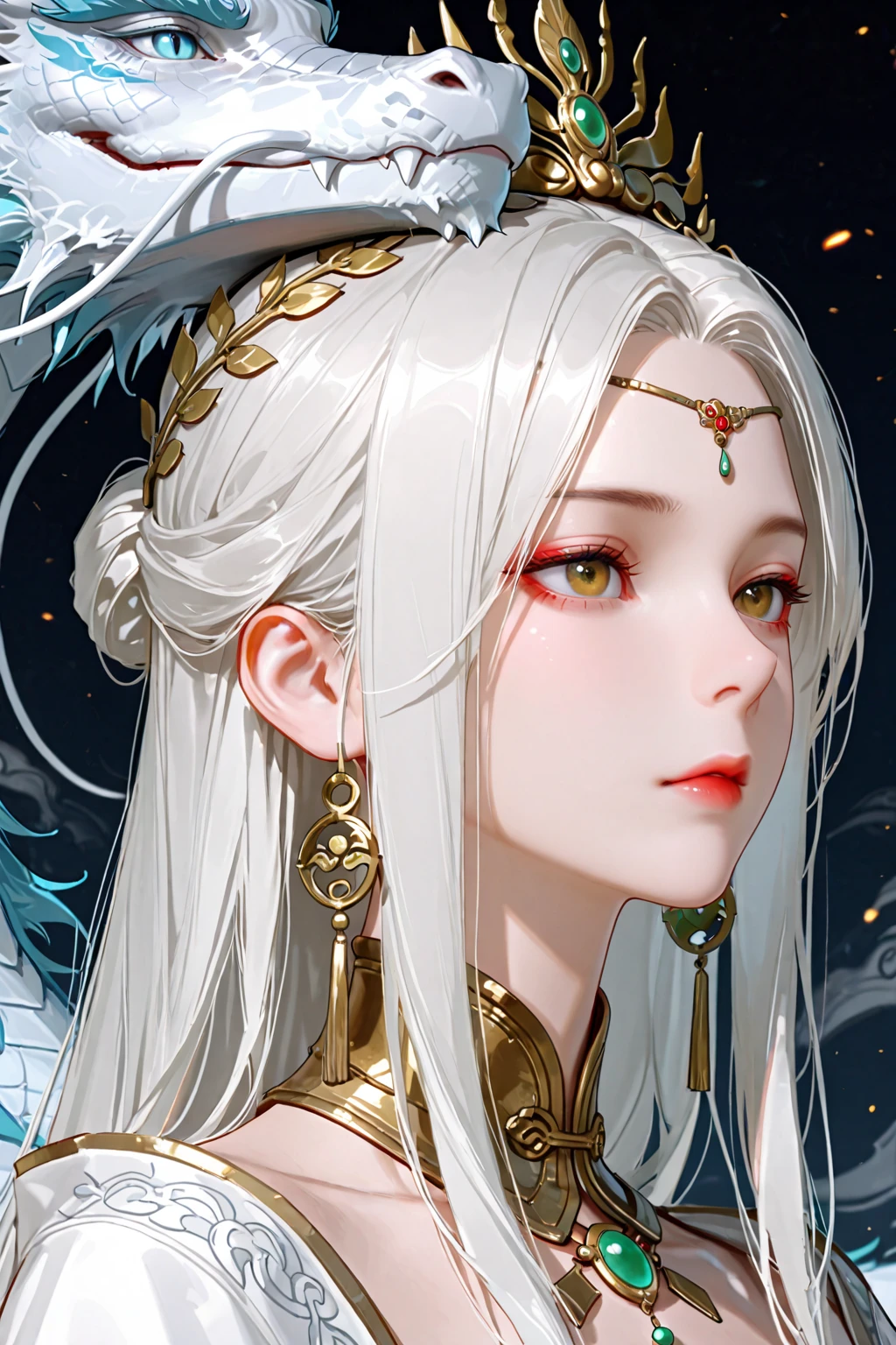 Super beautiful shining eyes、{​masterpiece},{top-quality},{1girl in},astonishing,beautiful finely detailed eyes,Fine details,Depth Field,extremely details CG,original,highly detailed wallpaper,white_hair,magic_circle,cat_ears,long_hair,white_hair/yellow_eyes,cana,Pentagram,Watches,{​masterpiece},{best qualtiy},{1girl in},astonishing,beautiful finely detailed eyes,finely detail,Depth Field,extremely details CG,original,highly detailed wallpaper, white_hair