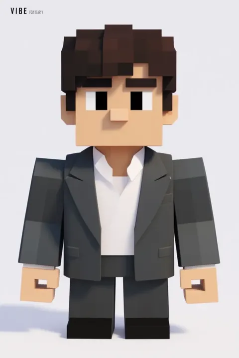 QWEN Transform To Minecraft Avatar