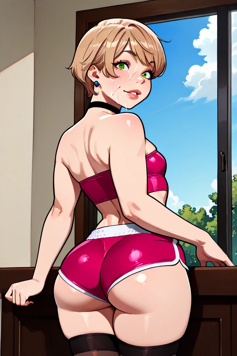  mom, Big , red tanga