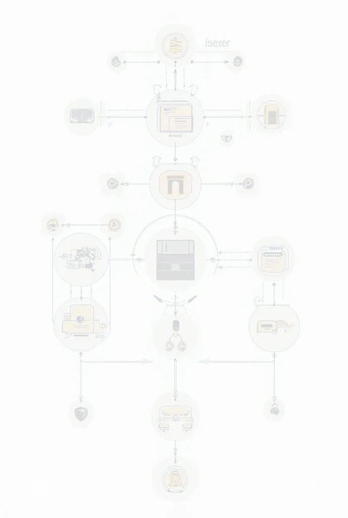 Un schéma en image numéroté du processus d’une architecture client ...
