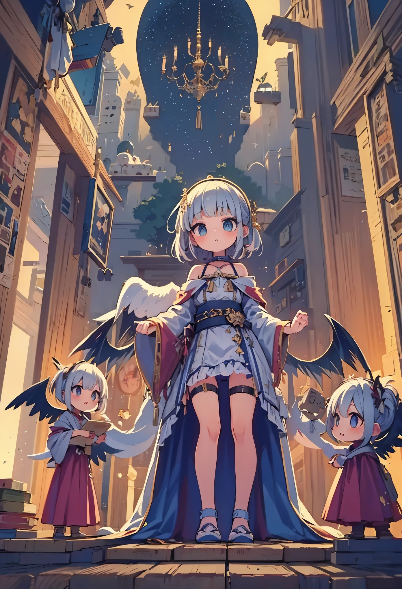 Garterbelt stocking angels, fallen angels from heaven, beautiful female angels with garterbelt stockings, angelic beings with dark wings, heavenly creatures descending to earth, highly detailed digital painting, cinematic lighting, dramatic atmosphere, chiaroscuro lighting, baroque style, photorealistic, 8k, hyper detailed, sharp focus, physically-based rendering,professional,vivid colors,bokeh