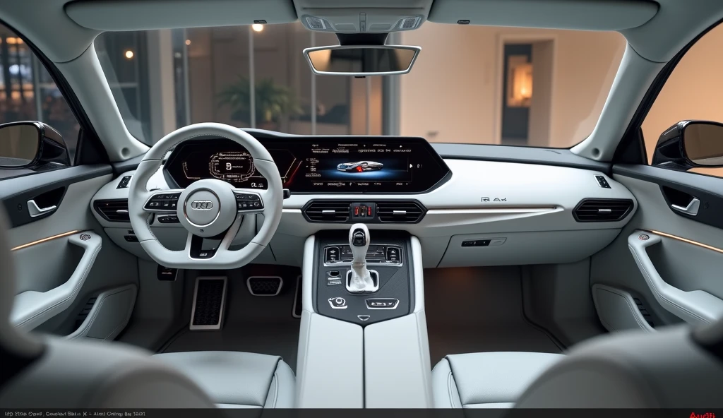 2026 Audi r8 luxurious interior dashboard full cemtrend overall view ...