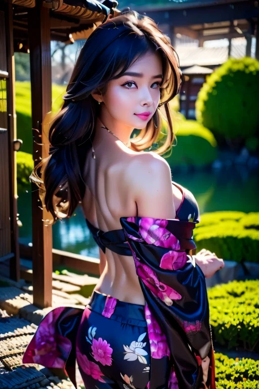 (Raw, analog style, You are welcome, Pay close attention to detail (wrinkles, veins, Moles), ((highly detailed skin, skin details)), Photos with a natural wet effect on the eyes and lips, good composition, Optimal lighting, 10K Ultra HD, dslr, hiquality, Film grain, Fujifilm XT3)

(Bright, Playful clothes, Focus on childhood, tshirt, panty, Bright and playful colors, For example, pink, Blue, red and purple, Clothes with bright prints, Patterns, Applied & Decorations, such as sequins, Bows, beads and buttons in the shape of animals or flowers, More sporty or playful style, skirts & Decorative elements, black  hair, gathered in two sloppy tails,)

In the image, The girl is depicted in a provocative pose, which emphasizes her physical qualities and creates a sexual association.The play of light and shadow is used for, to accentuate the shape of the body and give the look a more seductive look. The girl is dressed in revealing outfits, Provocative clothing, which exposes parts of her body, For example, décolleté;, legs or back. Nudity straight, with the body partially or completely , Use of sexual accessories or nudity.