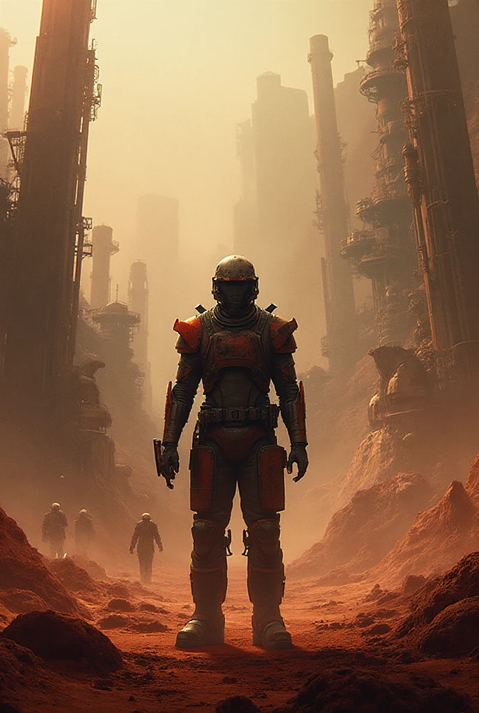 Red Rising Book Visuals Produce a poster based on the Red Rising books - SeaArt AI