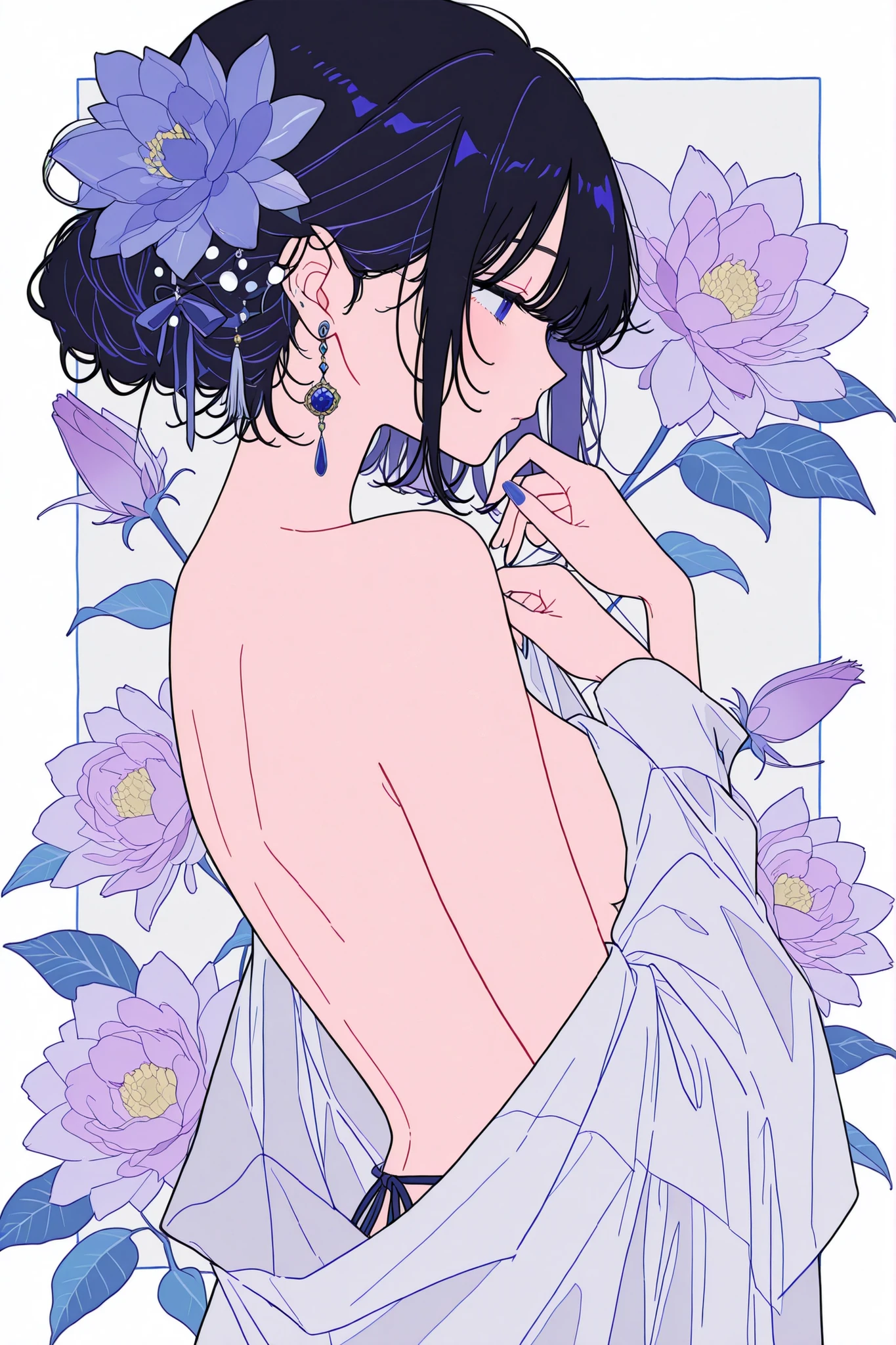 masterpiece,Highest Quality,Great Quality,very beautiful,absurd,Newest,topless