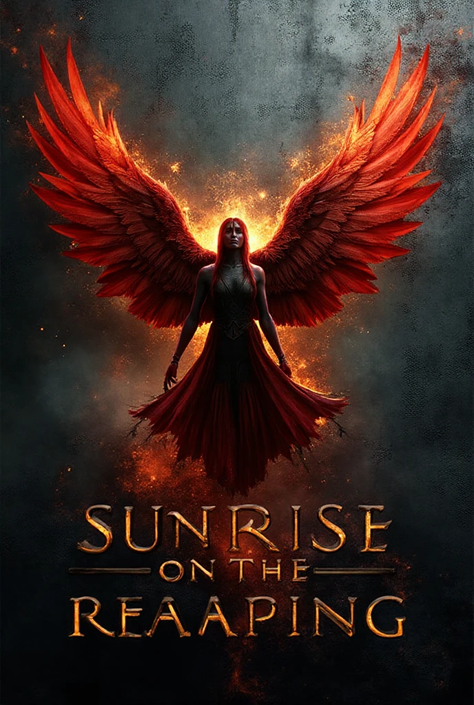 Book cover for Sunrise on the Reaping (The Hunger Games saga - SeaArt AI