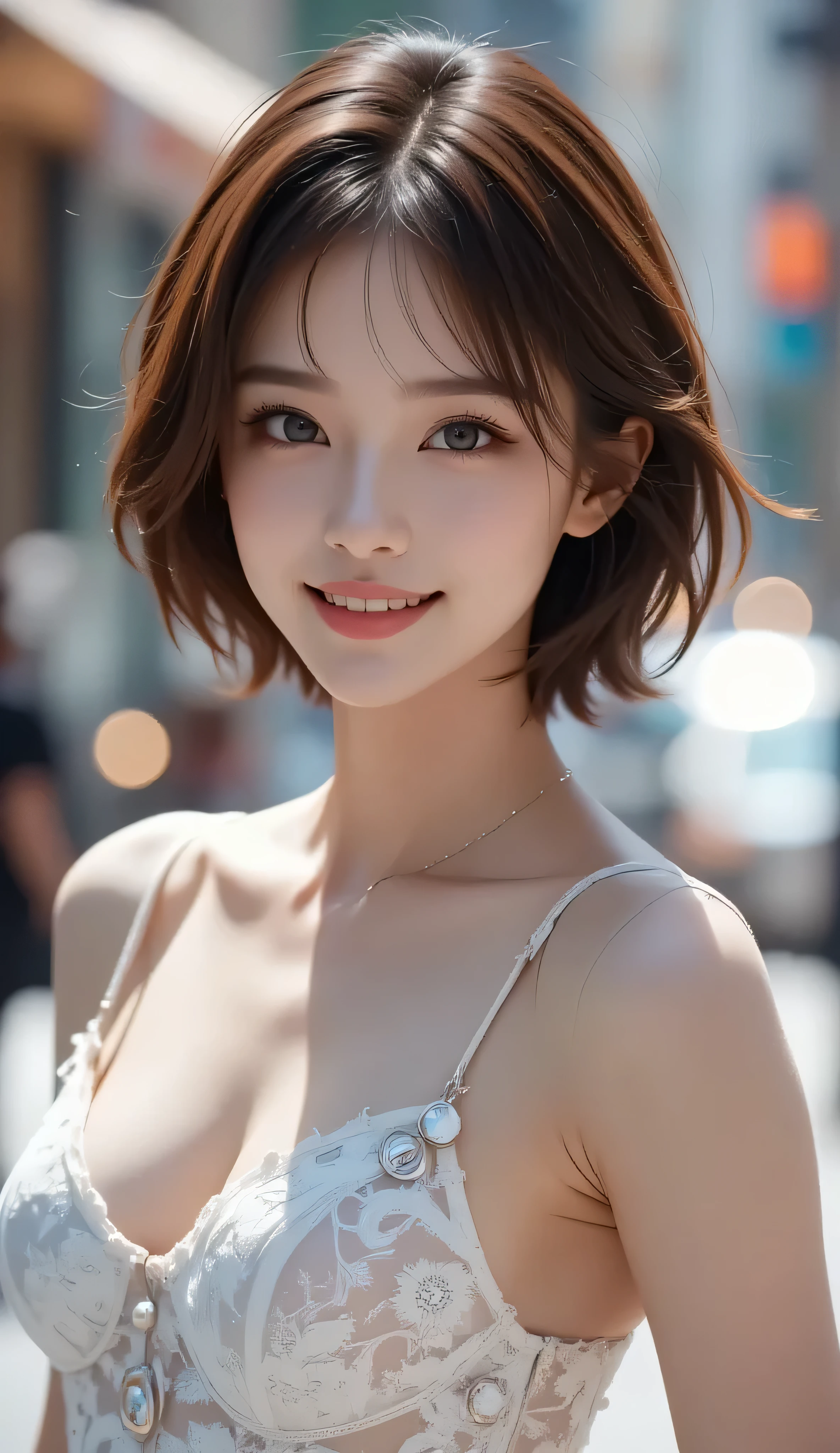 beautiful virtual idol , Detailed Digital Avatars , Vivid holographic image , Clear and glowing skin , detailed facial features , charming smile , Exquisite expression , Long interplay of lightweight materials , flutter hair , Elegant Posture , Surreal Futuristic Environments , Polygonal dynamic lighting , Details of the neon glow , cinematic composition, bright colors , As detailed as in the photo , masterpiece , ( Full body photo),( masterpiece , high resolution, illustration:1.2) , ( Elegant and charming temperament :1.1), charming smile , Fluffy permed hairstyle ,colorful,The right gaze, ( Lens focuses on lower legs), beautiful left and right eye size and balance , beautifully balanced eyes , beautiful Eyes , kind expression , 長く Fluffy permed hairstyle , red to blonde gradation , Girl with long hair blowing in the wind ,( A little small ),( 非常漂亮的巨BIG BREASTS形 ),(( BIG BREASTS)), beautiful ,(( ( thin waist))), very beautiful butt , anatomically accurate arms and legs , Anatomically Accurate Fingers and Feet , has droopy , A little upward glance , wearing a white and black patterned sarong dress style swimsuit with attractive platinum lace embroidery,((swim suit、It is adorned with jewels based on))beautiful left and right eye size ,(( ; lace wearing a sparkly, iridescent glitter salon dress style swimsuit with attractive platinum lace embroidery; one-shoulder style bikini that shines in rainbow colors)),(( Attractive platinum lace embroidered、Lace with iridescent one-shoulder bikini studded with diamonds; lace; rainbow-colored off-shoulder bikini )), , charming smile ,(( Ocean art infinity )), , Clear view of uniform, Lens focuses on waist,、tropical beach、Standing on the edge of the waves、full body shot、sexy pose