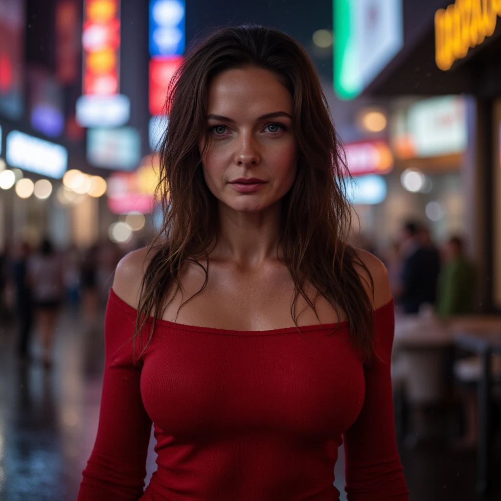  beauty  shows her  on the red light street