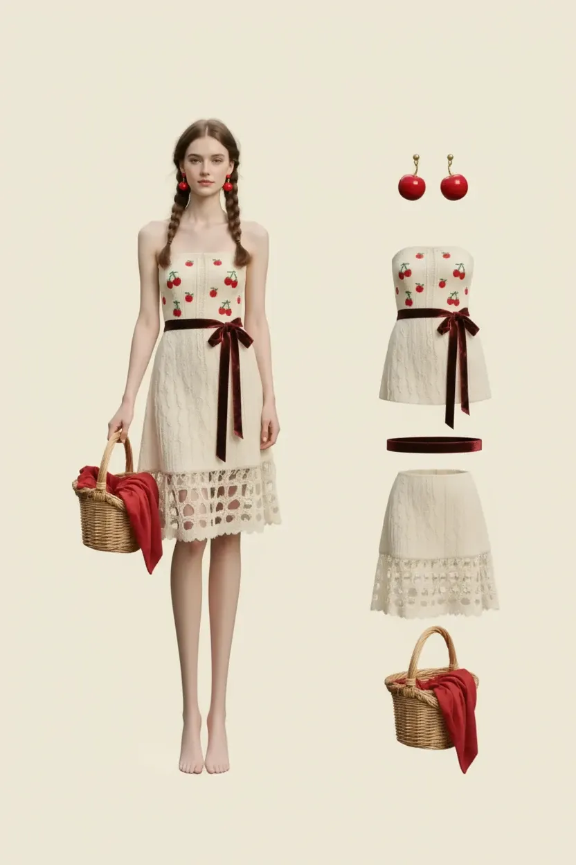 Descomposición y exhibición de la moda