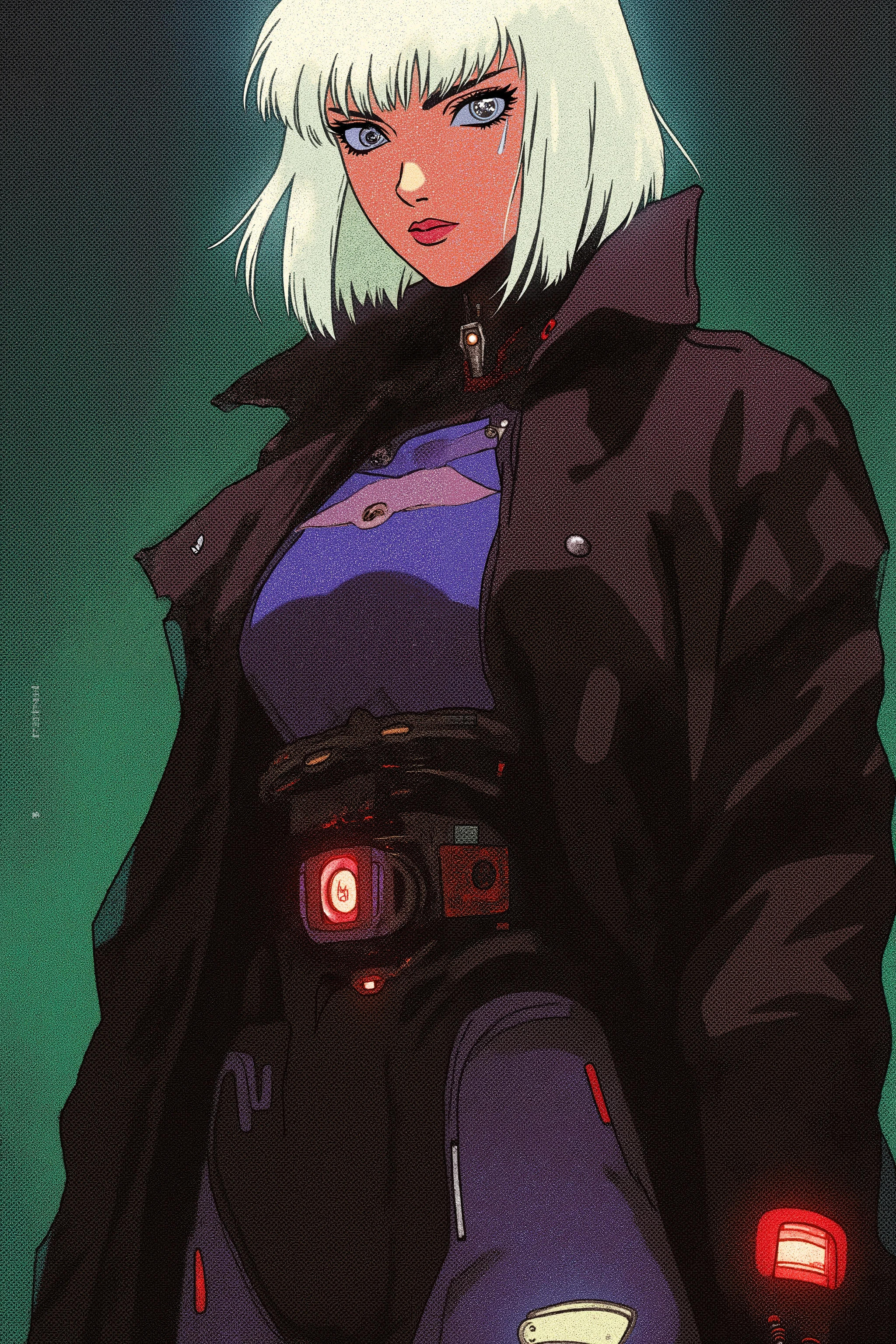 (((pixel-perfect, detail-perfect))), solo, 1girl, fubuki, fur coat, collared dress, collarbone, necklace, looking at viewer, closed mouth(((  pose arms above)))(( long belly)) height 198 cm (((world's perfect shape body))) age 35