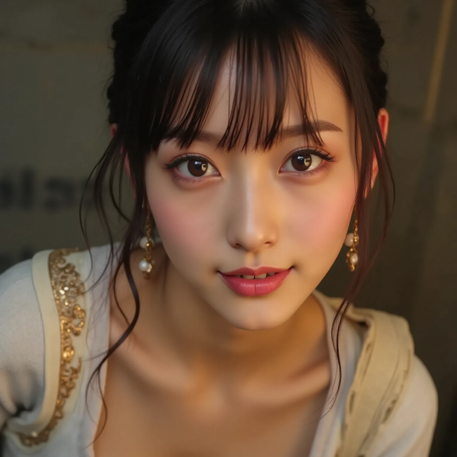 ((Best Quality, 8k, Masterpiece: 1.3)), Beautiful Woman, Big, Slender Figure, Beautiful Body, Best Quality, Live Action, Raw Photo, Hyper Realistic,, Ultra Detailed Face, Detailed Lips, Detailed Eyes, Light Clothing, Married Woman, Swimsuit,