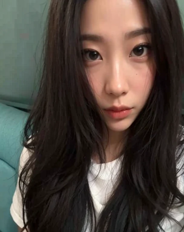 arafed asian woman with long hair posing for a picture, asian girl with long hair, korean girl, beautiful asian girl, asian features, asian girl, young asian girl, with long hair, young cute wan asian face, 18 years old, south east asian with round face, a young asian woman, ulzzang, xision wu, asian face