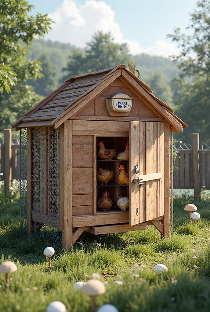 We hens don't know what will happen to the eggs?