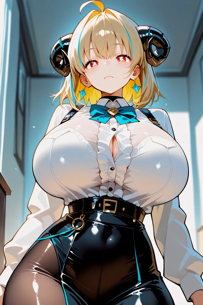 Anime illustration、cyber punk、highest quality、Luxury Casino、Flirt with a man、Bunny girl、Super Sonico、Perfect proportions、overwhelmingly big breasts、Very thick legs、Beautiful, shining eyes、Blushed、smile、Cowboy Shot