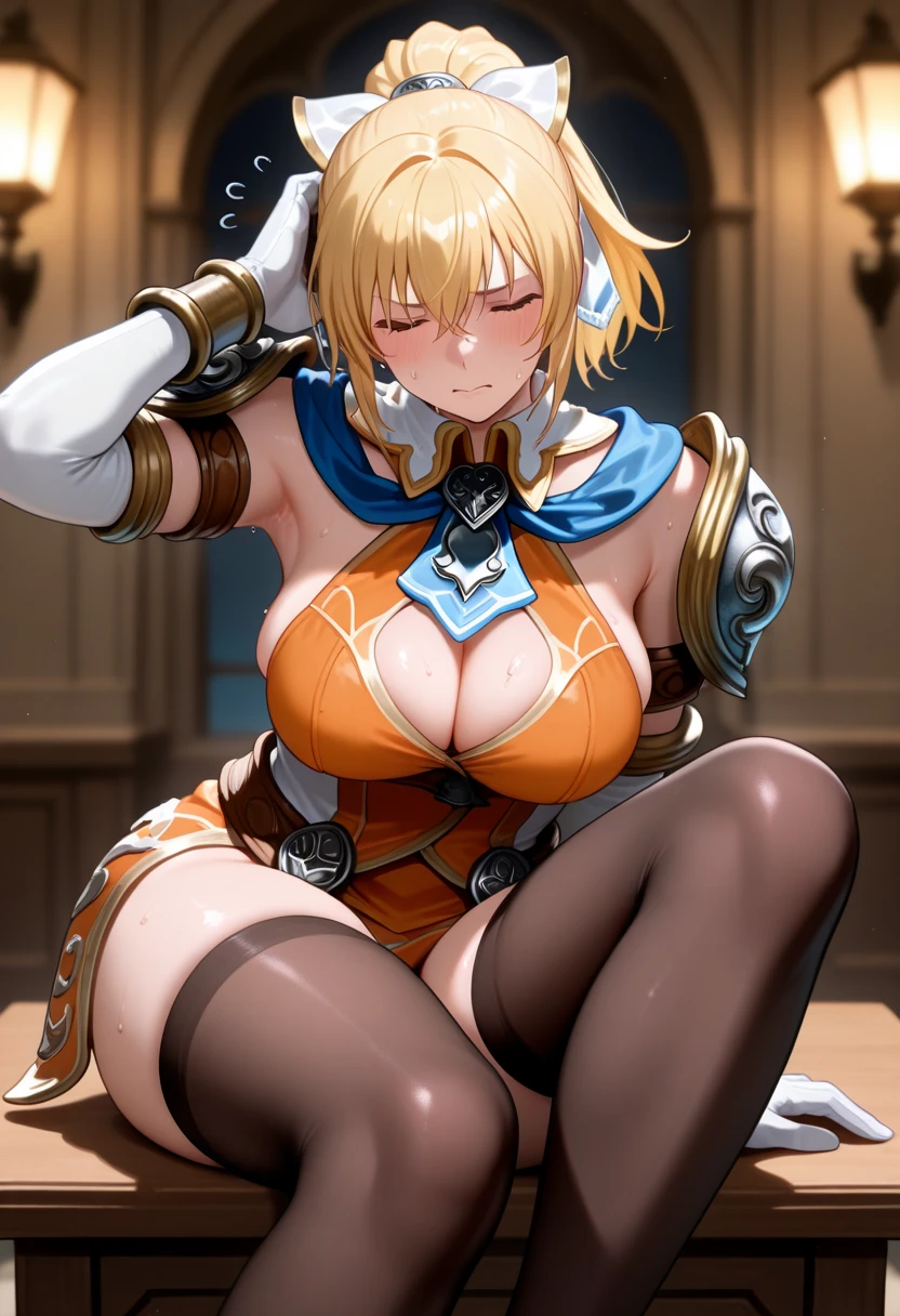 ????, bewitching pose, (((vulgarity))), sweat,Dripping water,My whole body is wet,heavy breathing, humid, FOG,
embarrassed, ????????????, oral invitation,
(??????? ?????:1.4),(intercourse with a man),((standing on one leg)),((leg up)),
standing split, ???, 1boy, 1girl, ?????,(intercourse with a man),
Remains,rubble,weed,cracked cobblestone,Mossy wall,Waterway,Plants are overgrown,
smile, Open your mouth,Shy laugh,
gigantic ????,Wrestler,(wrestling wear),(Shiny white and pink leotard),Pink ribbon on the back of the head, 
The abdomen and ???????? are made of see-through tights fabric,Dark brown boots,

High resolution,Sharp focus,(Super detailed,Very detailed),(Very detailed CG unity 8k wallpaper),(((Vibrant colors))),{best illustration},
Beautiful Eyes,Symmetrical eyes,Big eyes:1.5,Seductive eyes,((complete ???????)),Perfect Fingers,
One Girl,Blonde,Shiny Hair,short hair,hair band,Brown eyes,teenage,cute,(Huge ????:1.1),
very shiny 肌,Shiny body,plastic glitter 肌,exaggerated shiny 肌,illuminated skin,
(????????????, Glamour:1.1),Tight waist,Long legs,curve,Cleavage,??????,Bold,Revealing clothing,show 肌,
(Realistic eyes, Natural skin texture, Realistic facial details), pubic hair,(???????? of ??????),?????????,
Bunny ears,Hair Flower, wearing white high leg swimsuit,Embroidered costume,Glamorous costumes,Puffy Sleeves,Gold Jewelry,
White long tights,White high heels,A long white cloak with intricate gold embroidery,Belly chain with gold medals around the waist,Wrist cuffs,