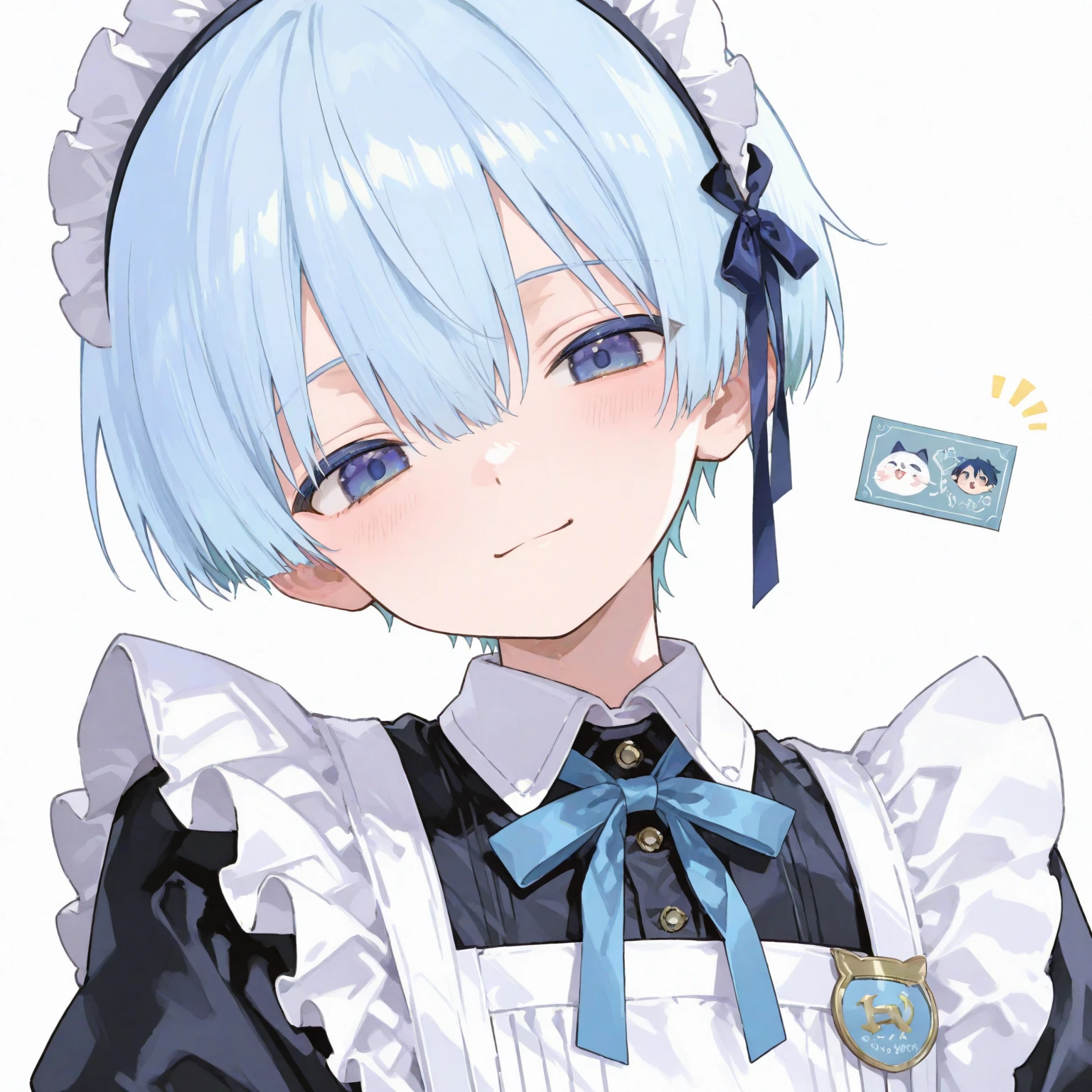 Teapot boy with limbs、Russian Tea、He is holding a paintbrush in his right hand、Two eyes、Wearing athletic shoes、Long trousers