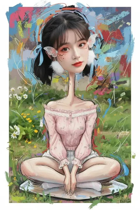 Bizarre and humorous art style