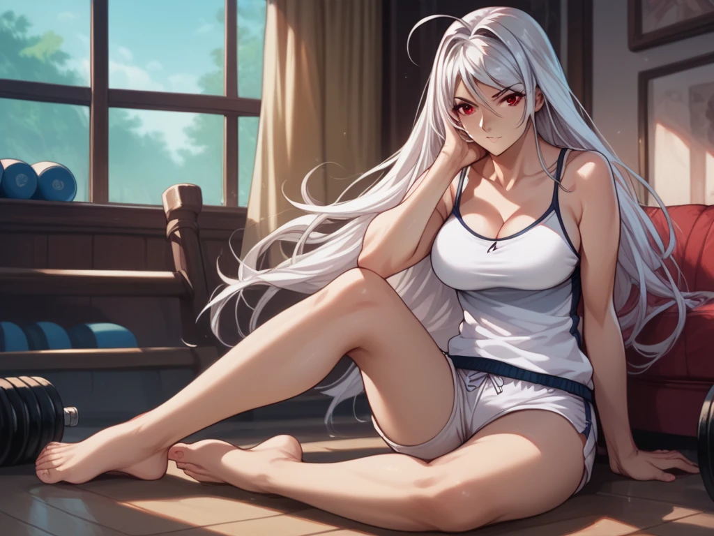 safe, masterpiece, best quality, living room, sofa
BREAK 1girl, indiana, face scar, shirt, jeans, navel, lounging, reclining
 <lora:Indiana_NAIXL_v11:1>