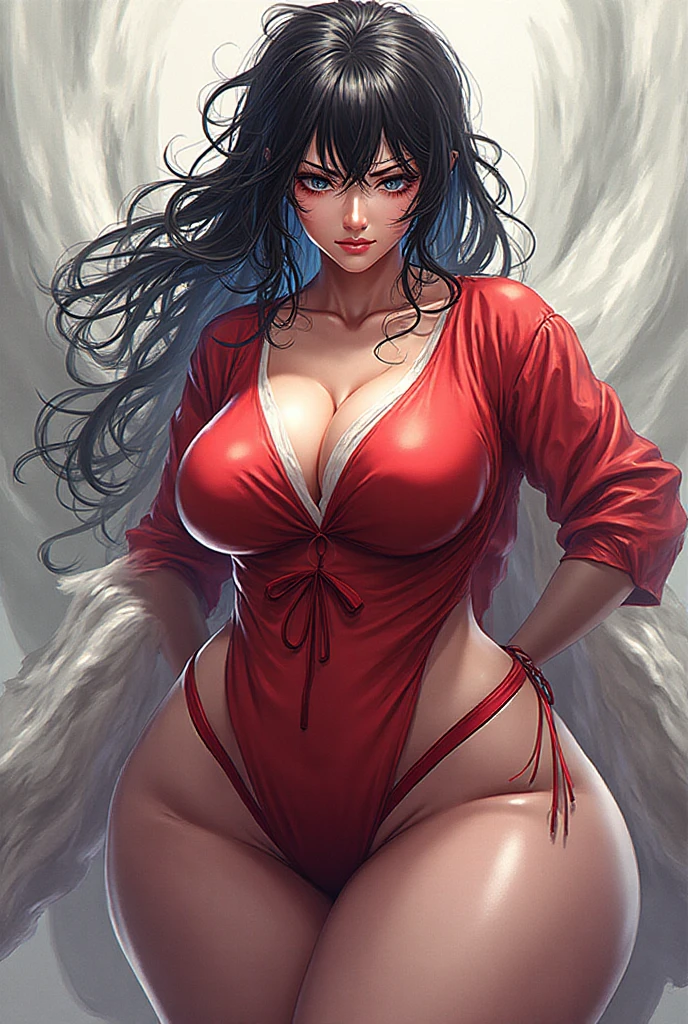 detailed background, detailed face, detailed eyes, looking at viewer, nighttime, felicia from darkstalkers,Felicia_Darkstalkers,aiwaifu, (masterpiece), best quality, 4k resolution, ultra-detailed,realistic, poses,mature woman, giant ???????, giant ????, very curvy, full lips, seductive, smiling, whit a red chinese long dress, bimbo, thick thighs, curvy physique, ?????????????, blurry, blurry background,animal_ears,blue_hair,cat_ears,long_hair,animal_hands,???????,big_hair,very_long_hair,curly_hair,cat_tail,tail,fur,claws,large_???????,green_eyes,navel,cat_girl,cat_paws,slit_pupils,white_fur,????_shoulders,collarbone,thighs,cleavage,halftone,toned, ((((huge muscles)))).