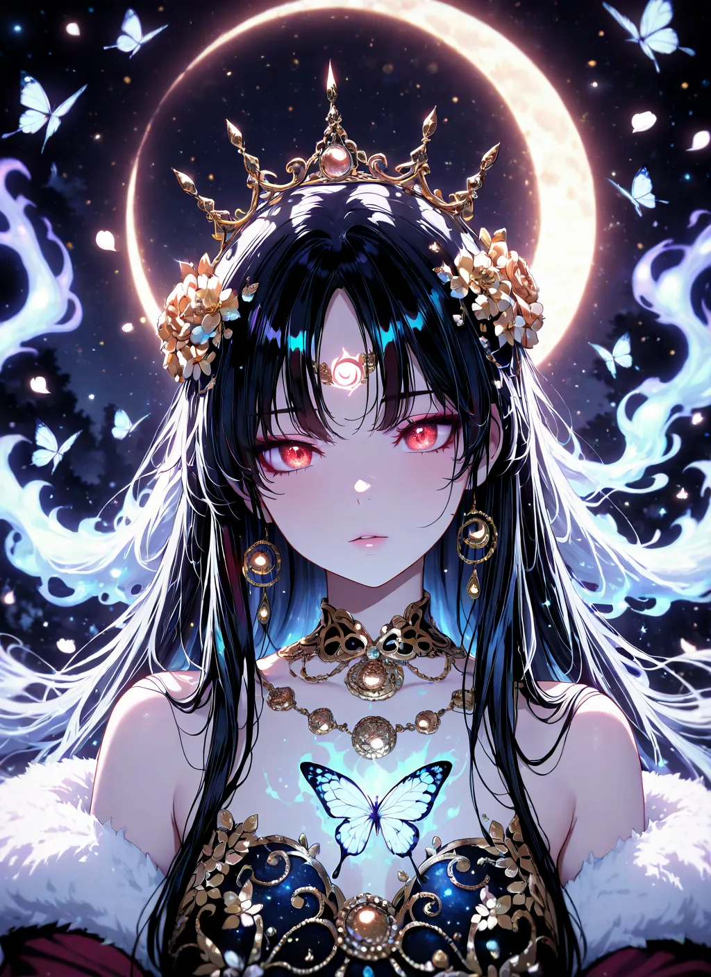 Parlayan güçlü Cresent 