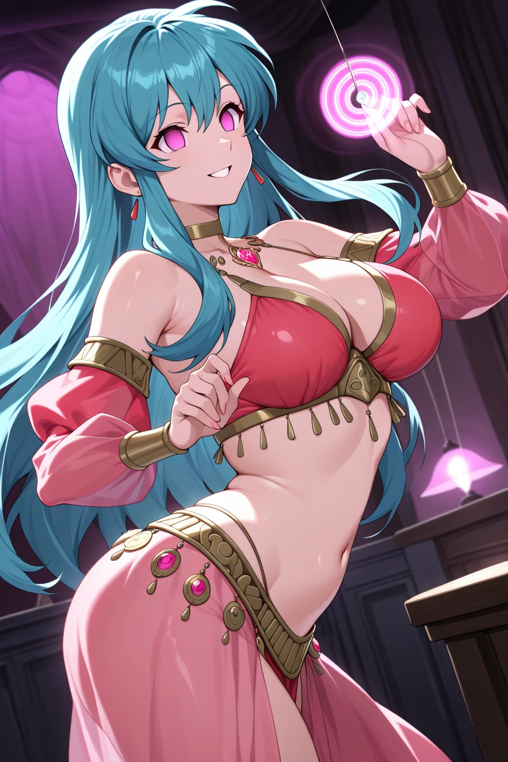 (NSFW), En un castillo haand una sala del trono, castel guard, guard in the room, antecedentes detallaof the, of the (cheered up) Seductive succubi with seductive horns., colores doraof the, (rich pubic hair:1.5), different eye color, Heart-shaped pupil, colmillos afilaof the, elegant claws, fascinating tails, and pointed ears, smiling,  Expression, (multicolored hair:1.4). they are (Half Dragon:1.4), with fascinating wings. They charm with their silly appearance., (curvy figures:1.2), and alluring huge bosoms adorned with tantalizingland large and protruding puffand areolas. Sus cuerpos lucen intrincaof the tatuajes., golden womb tattoos and alluring makeup, captivating necklace with (slave:1.2) attribute, seductive poses with (breasts touch:1.4) and (opening your legs:1.2), hearts,visible breasts, visible , visible