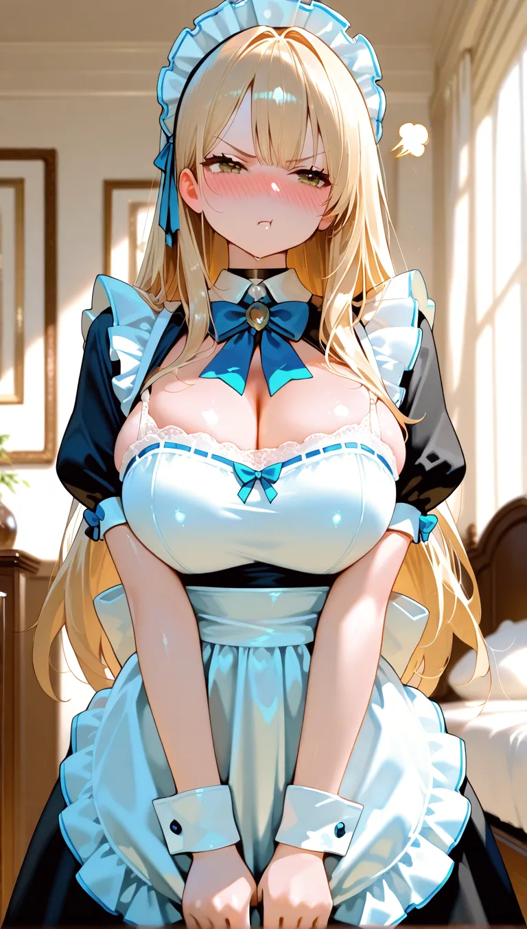 Very detailed, Absurd, Ultra-high resolution, Super detailed, Highest quality,
One girl, alone, Nice hands, Perfect hands,
( Wear plain clothes) 
happy smile, smile, Open your mouth, Are standing,
From above,
Seductive pose, Cowboy Shot,
slender, cute, Perfectly symmetrical face, 超cute girl, 超cute face, Very detailed目, Super detailedな髪, 超cute, Super beautiful,
??????????????,
(Blonde medium hair, blue eyes), Hair between the eyes,????