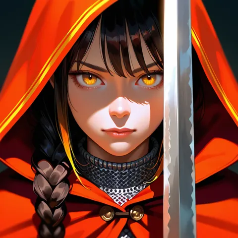 STRONG Caperucita Roja Femenina Pequeña IA