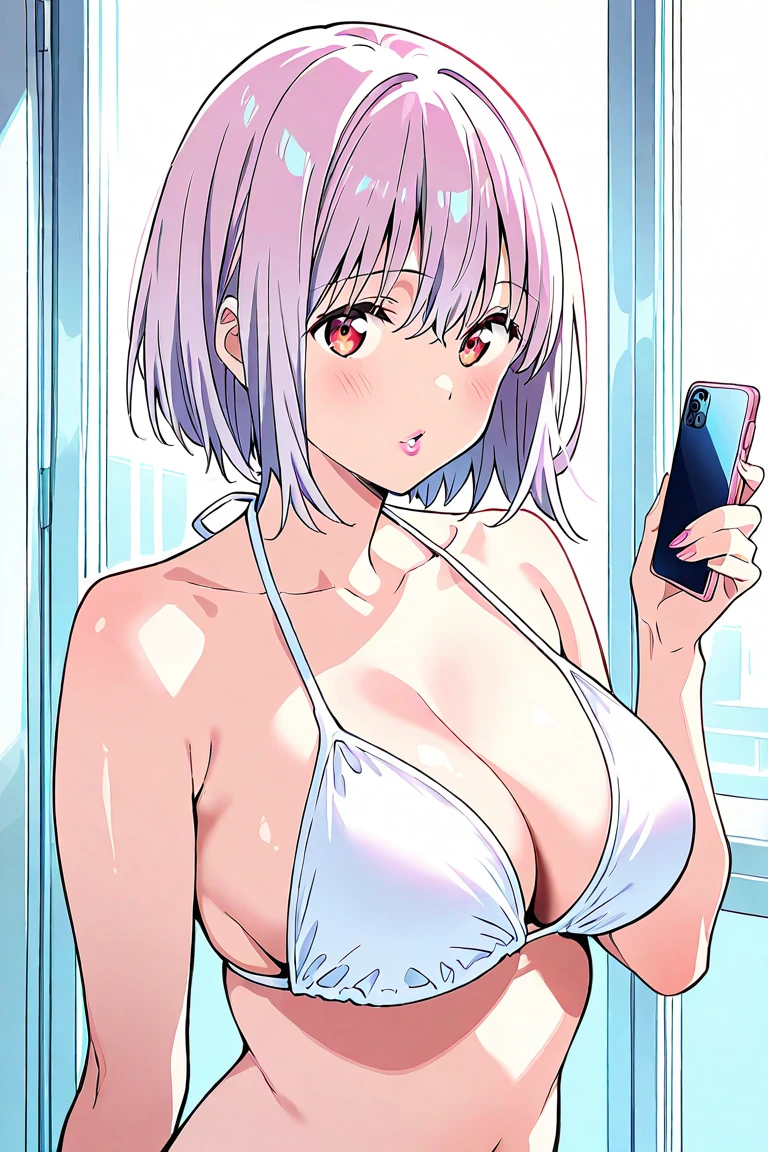 super high quality, with a girl, 20-year-old, とてもshort hair, long bangs between the eyes, pale blue eyes , blue sky, sunlight, very detailed,(masterpiece、highest quality)、alone、gray hair、laughter、White skin as clear as snow、fantasy, silver hair, black eye, beautiful eyes,, , Charm, be smitten with audience, short hair,blue sky , sunlight,fantasyな風景,looking down from above、Knight's clothing