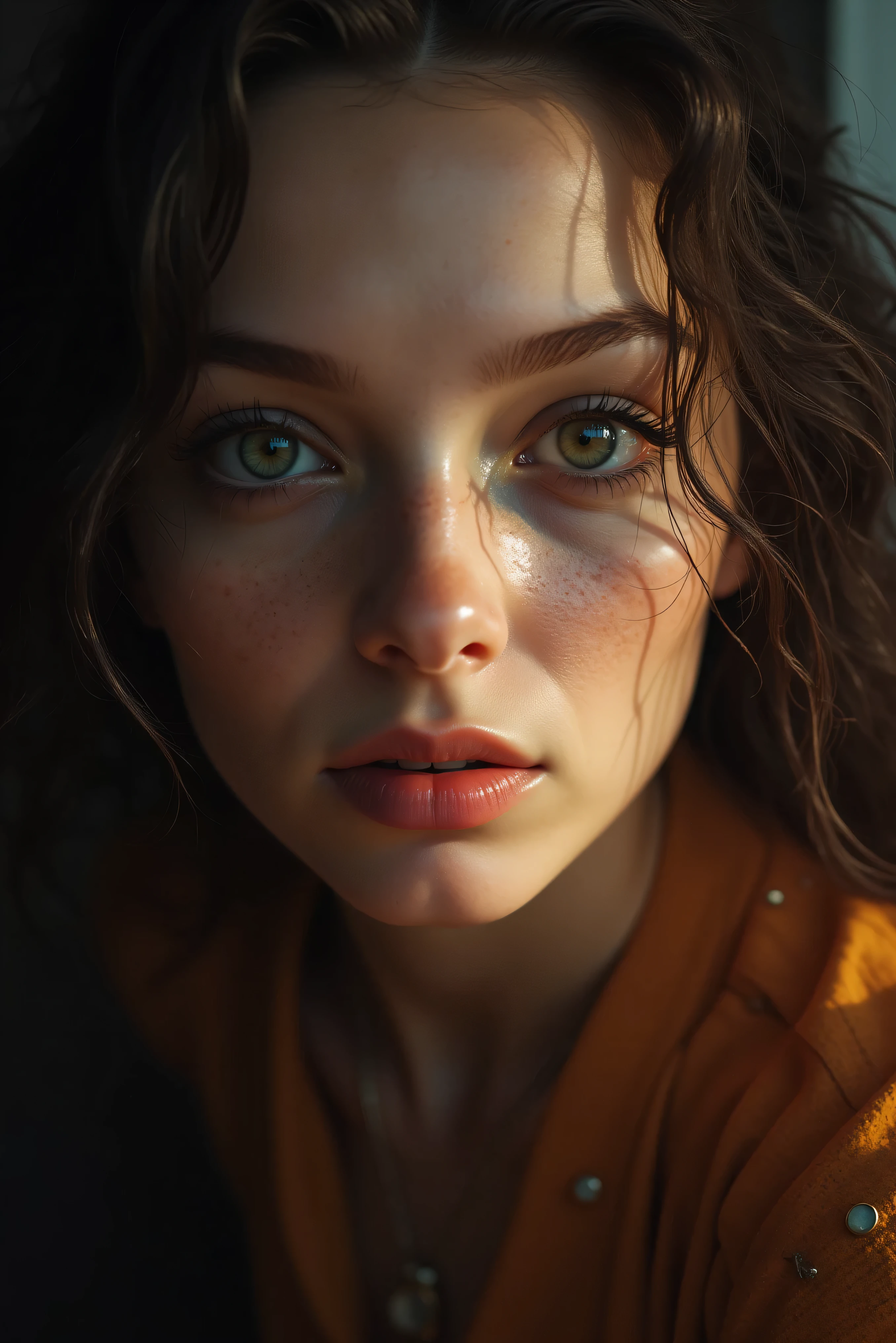 Clear up this image and let the faces in this picture come out in the most intricate detail. All facial features must pop, be sharp, and be seen clearly. Ultra-realistic, photo-realistic, ultra-detailed, physically-based rendering, high-res, startling presence, icon style, intricate eyes, cinematography, realistic vision, hyper-realism, highest quality images, depth of field, interdimensional transparency, cinematic photography, realism, UHDR, Kubrick Stare, a masterpiece.