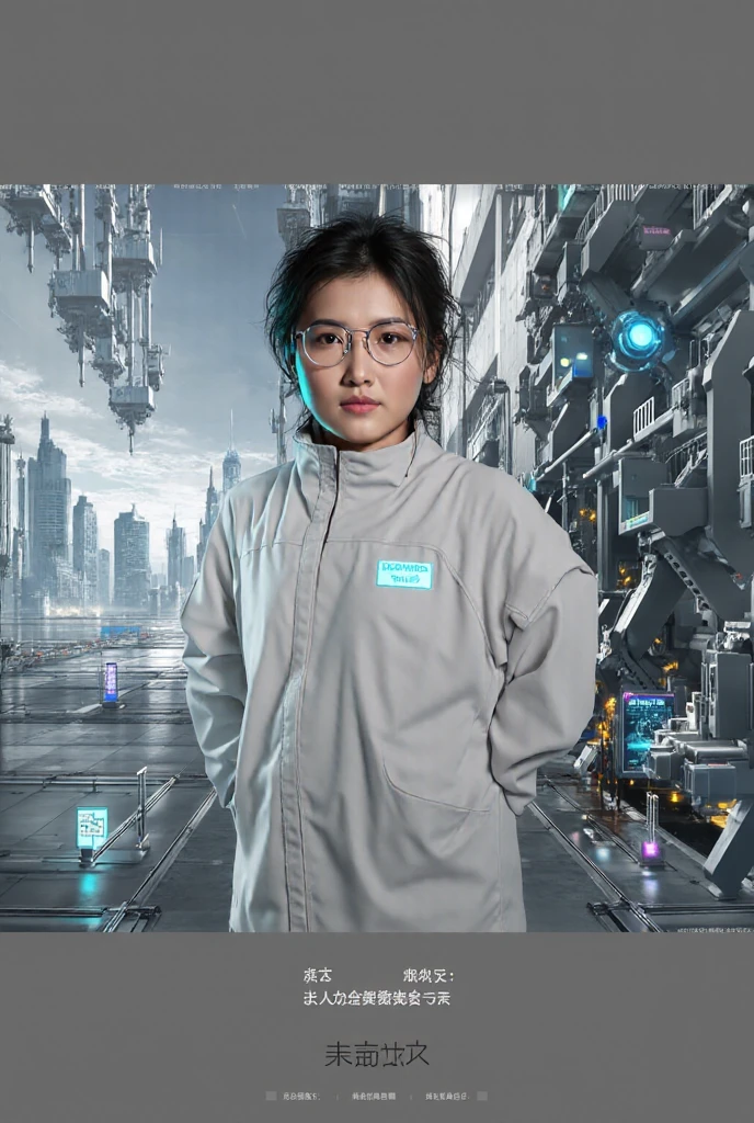 （（best qualtiy））， （（tmasterpiece））， （The is very detailed：1.3）， 3D，full-body portraits，rfktr_technotrex，Handsome cyberpunk man，（Wearing a head-mounted display，Thick and high-tech neon signs：1.2），Wear a cape，Computer hacking，Computer terminal，The soft glow of neon，Microelectronics，computer servers，LCD screens，Fiber optic cable，Company logo，vivd colour，HDR（HighDynamicRange），Ray traching，NVIDIA RTX，Hyper-Resolution，Unreal 5， surface scattering，PBR textures，post-proces，Anisotropy Filtering，depth of fields，Maximum clarity and sharpness，Many-Layer Textures，Albedo e mapas Speculares，Surface Coloring，Accurate simulation of light-material interactions，perfectly proportions，rendering by octane，twotonelighting，Low ISO，White balance，trichotomy，Wide aperture，8K RAW，High-Efficiency -Pixel，-pixel convolution，Luminous Particle，Light scattering，Tyndall effect