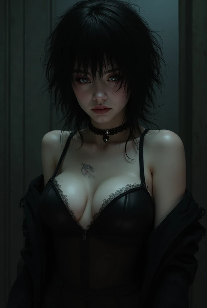 ((2 females)), dominating, bound, bondage, bound together, low lighting, bondage, females, slaves, frightened, basement, cold light, high contrast, dynamic shot, intimate, best quality 