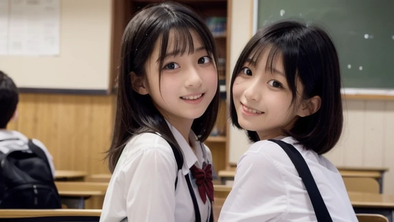 hight resolution、high-level image quality、in 8K、Real live-action、Raw photography、top-quality、​masterpiece、超A high resolution、Raw photo、ren、Beautiful fece、masutepiece、(())、For adults、charm of 、absurderes、((((Japan elementary school students))))、Japan Girl、((8years old))、((with round face))、((Tanuki face))、((Cute little face))、(((((Shy laughter)))))、de pele branca、((chubby figure))、Juvenile physique、Smaller 、kne、 thighs thighs thighs thighs、(独奏)、fullllbody、Very nice、校服、 Lifting Pleated 、((Pubic area))、(Mansuji)、White 、Are sleeping、（Photorealsitic：1.37）、Photon mapping、Realistic、Radio City、Physically Based Rendering、depth of field rally background、a picture、(((a junior idol in Japan)))、Sparkling eyes、shiny lip、too bright natural light、The Bright Sun、Too bright sunlight、(((((8years old)))))、(((Pubic area)))、(Mansuji)、((((Japan elementary school students))))lying on one's side on bed, dakimakura,a room