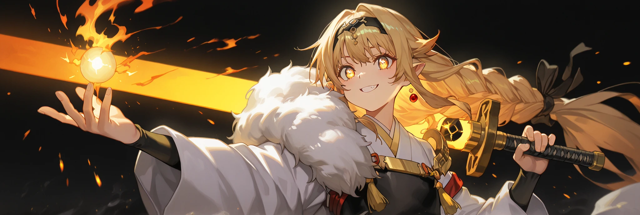 (safe:1.10), best quality, masterpiece, highres, solo, (du_yaoye_arknights:1.10), portrait, looking at viewer, 3 <lora:du_yaoye_arknights:0.80>