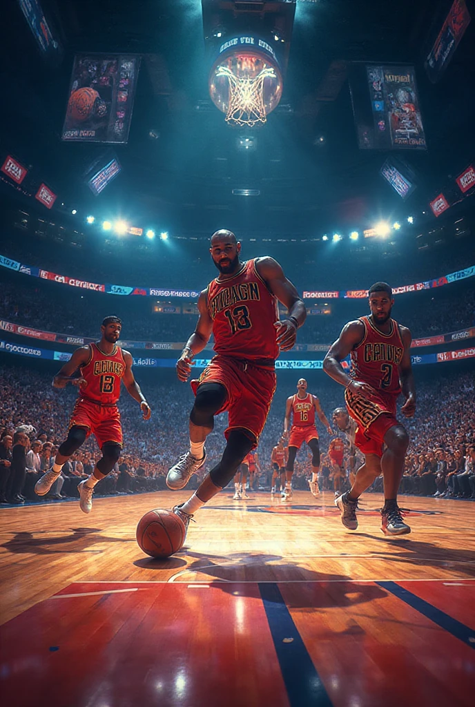 Nba Backround Engine NBA photo background - SeaArt AI