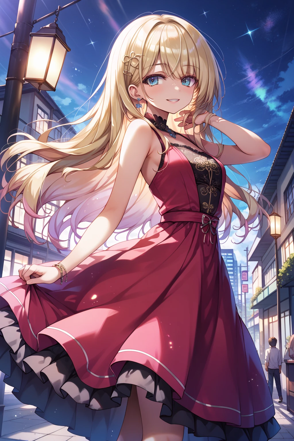 Horse face skirt sister