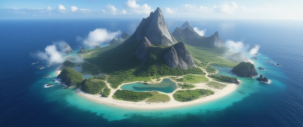 A beautiful girl with super big breasts and beautiful legs  boldly on a chair on a midsummer beach and seduces you boldly. Gorgeous, staring with moist eyes, , view from below, wet hair, wet body, sweat  out, smile