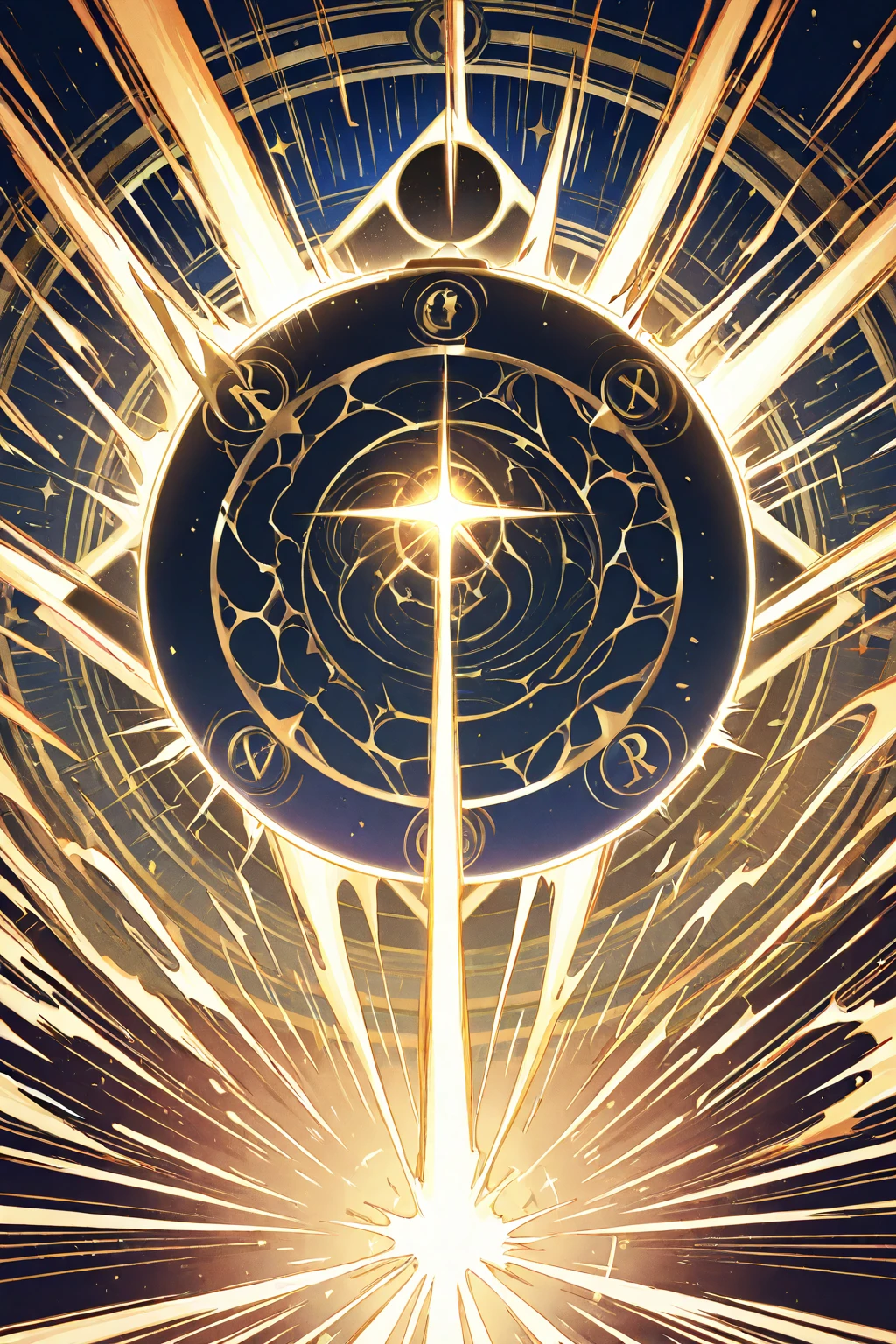 Tarot decks，Mysterious starry sky。