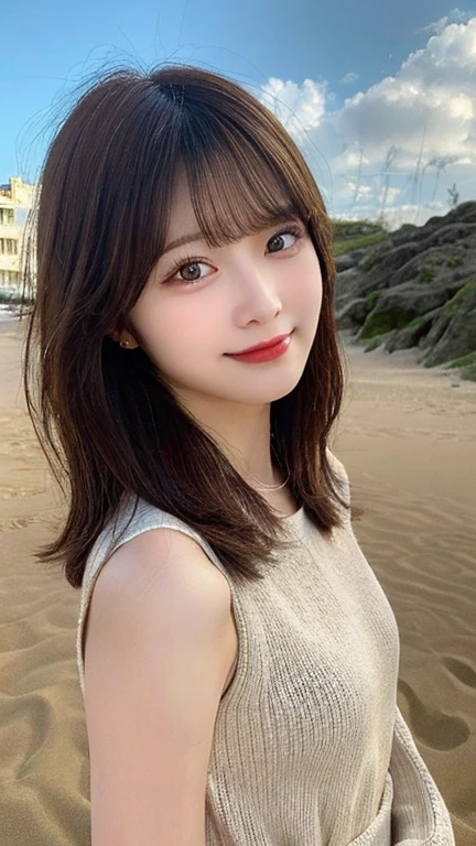 Beautuful Women,seaside,