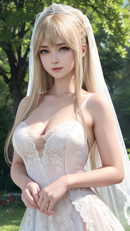 (very heavy chest)、highest quality、masterpiece、超High resolution、(highest quality,16K,RAW photo,realistic,High resolution:1.2),(cute japanese woman),22 years ago、((beautiful sea background)),(巨大な金colorの髪),(exposed blue micro bikini),((armpit、armpit)),(light smile),(),beautiful handle sky park background、camel toe、belly button、2 stocks、,(Photoreal:1.4)、RAW photo、1 girl、(((random hair))、(((color々take a pose)))、glowing skin、((黒colorレザーのマイクロビキニ))、（someone who looks at you calmly, Eyes like a goddess.）happiness:1.2)、nature background、2 stocks、beautiful hip line、eyes shine、blonde、floral swimsuit、lace veil、