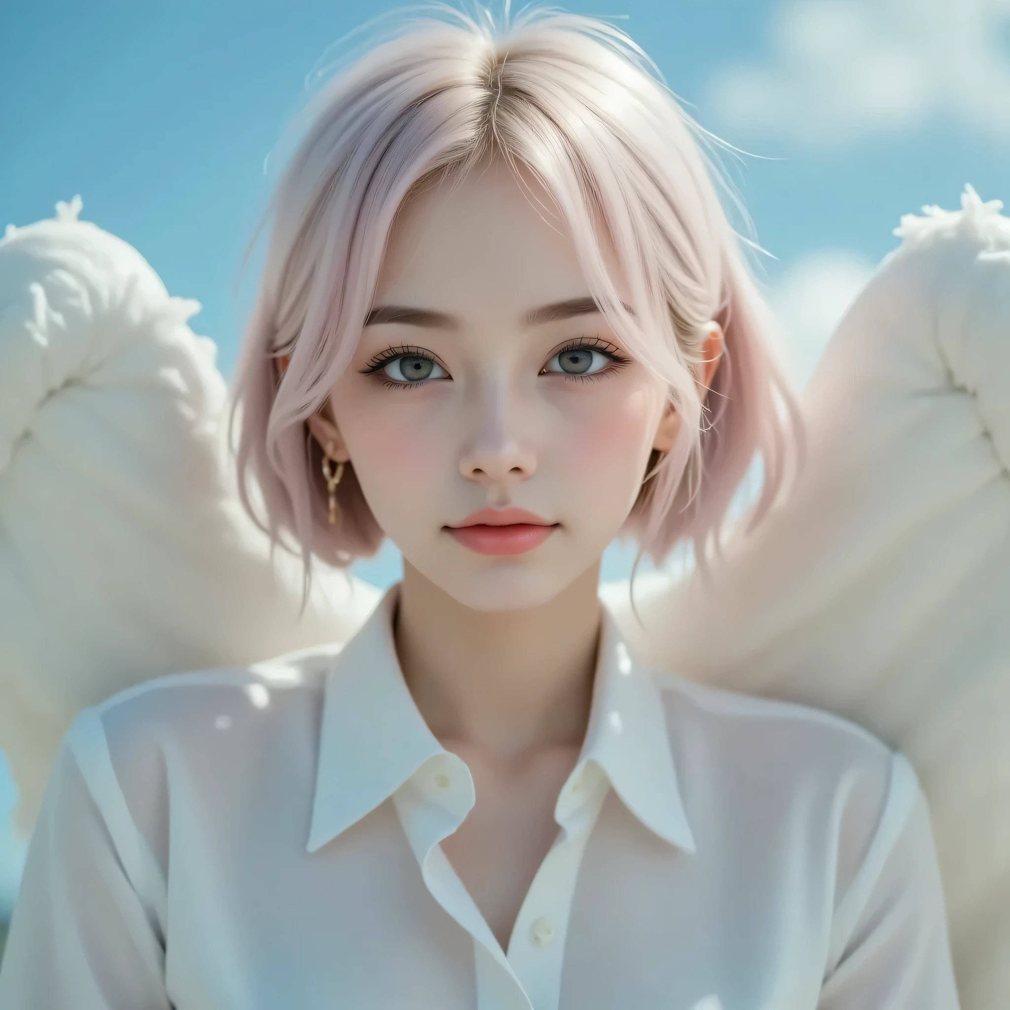 Woman with tousled hair sprawled face down across a luxurious bed, peaceful sleeping pose, hair elegantly spread across the bedspread, moody bedroom environment with dim lighting creating a chiaroscuro effect, atmospheric photography with dramatic shadows and highlights, professional portrait composition