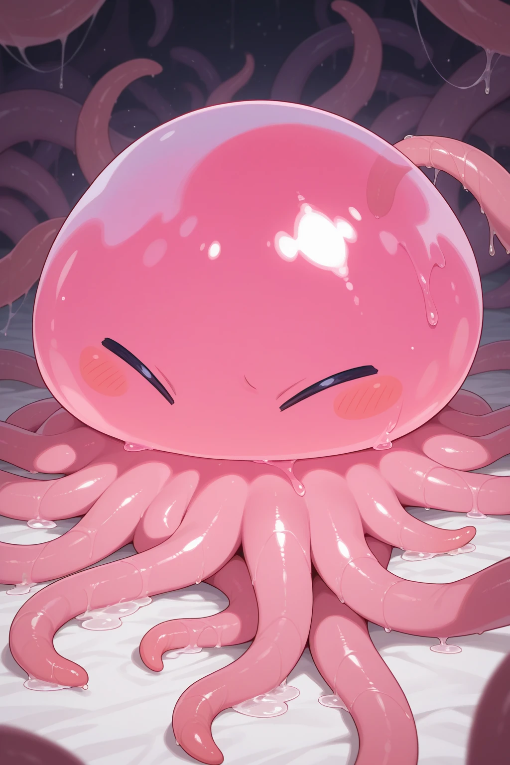 anime girl getting  by tentacles(tentacles gripping tits, tentacles in , tentacles holding her down, tentacles  ass, tentacles  , tentacles in mouth, tentacles wrapped around arms and legs, tentacles choking her out, ), ripped clothing, titties out, sexy,