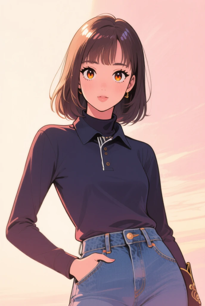 (((masterpiece, best quality, ultra highres, 1 girl, solo, no background))), super detailed skin and face and eyes and finger, beautiful japanese woman, small :1.5, skinny, light brown hair, white background, very short pixie hair, (an illustration of girl), Knee shot, Generate with illustrations, Various expressions, Various poses, Please draw the entire character within the frame, ensuring that the head, arms, and legs are not cut off. The background should be simple, with the character positioned centrally, outline, anime, hoodie,