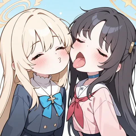 Hasn't Kissed Anyone Ever vs Expecting a Kiss with Tongue Meme