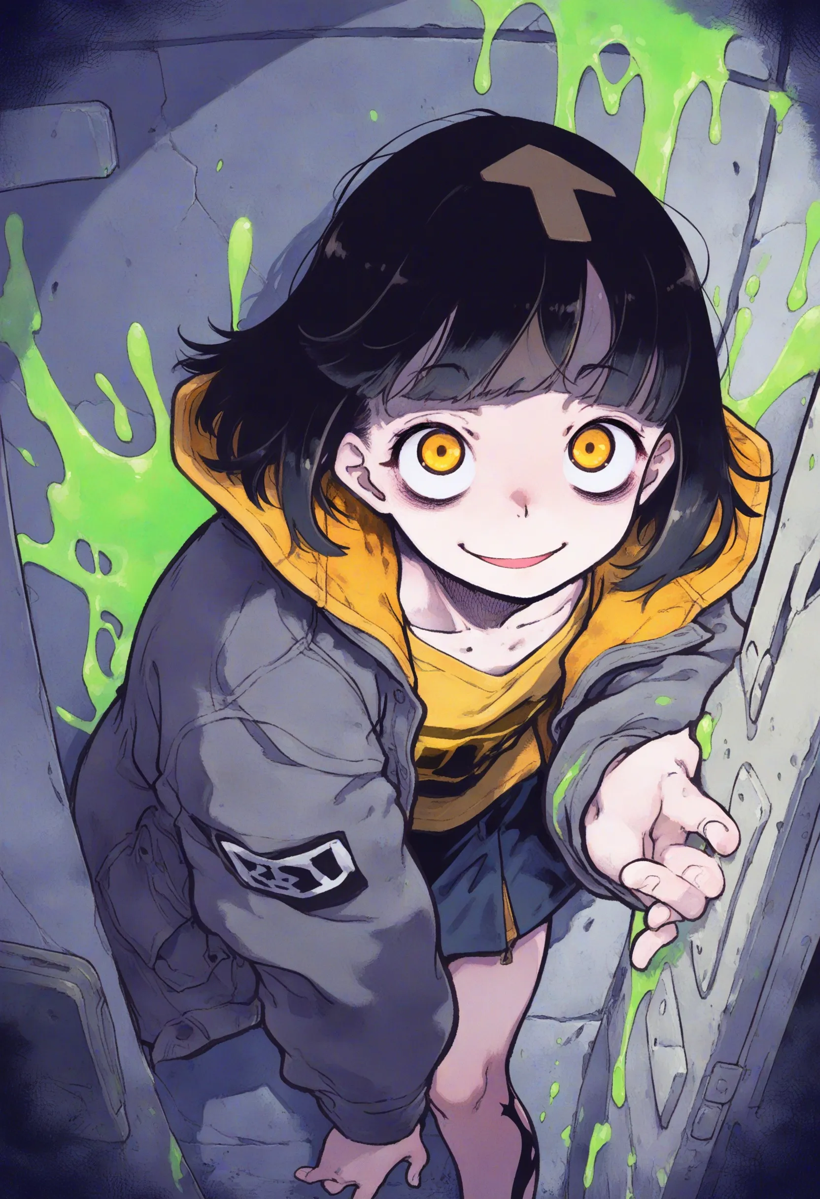 فتاة أنمي سامة