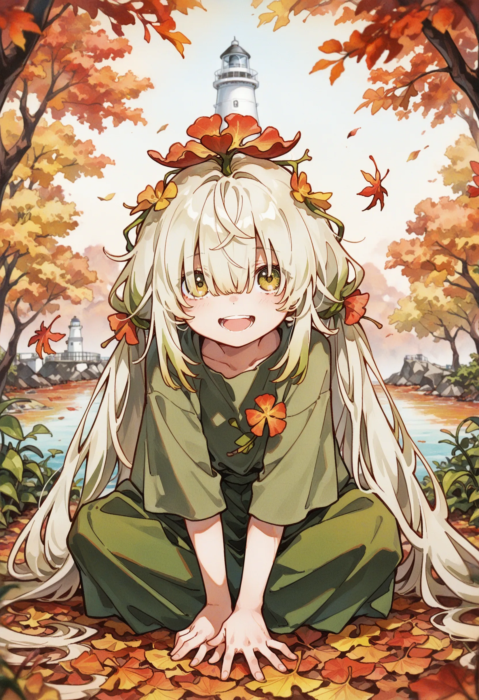 สาวปลูกต้นไม้