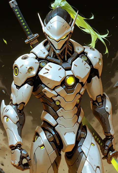 Genji Model (Overwatch)