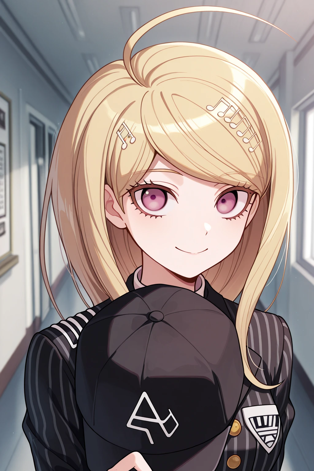 ((masterpiece)), ((best quality)), (ultra-detailed), ((extremely detailed)), 4K, (8K), black skin、Blonde、parted bangs 𝐬𝐡𝐨𝐫𝐭𝐜𝐮𝐭、Hot spring inn、Black leather jacket、Black Shirt、Black Skirt、Gold  Ears
